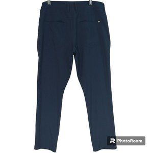 Travis Mathew Open to Close Golf Pants Mens Size 32X32 Performance Stretch Blue